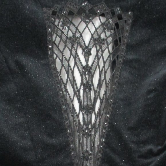 BISOU BISOU Black Lined Jacket - Small - Picture 12 of 15